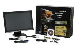 22 3D LCD Monitor Widescreen Gaming iZ3D H220Z1 094922750723  