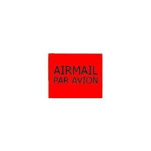  AIRMAIL PAR AVION LABELS 10 rolls 5000 stickers for mail 