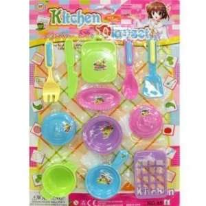  Plastic Kitchen Play Set Case Pack 72 