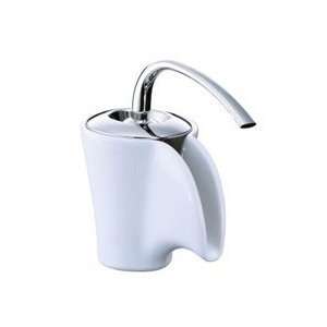  Kohler K 11010 Vas SC Ceramic Lav Faucet, White