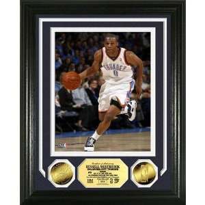  Oklahoma City Thunder Russell Westbrook 24KT Gold Coin 