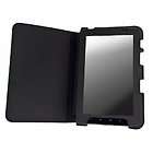 For Samsung Galaxy Tab P1000 7 inch   PREMIUM Black Folio Carry Case 