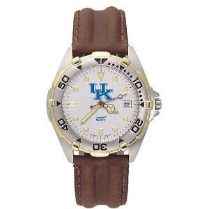  Kentucky Wildcats Mens All Star UK Watch w/Leather Band 
