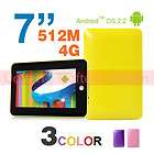 Inch Android Tablet PC WiFi and Camera  