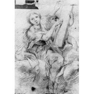   Antonio Allegri Da Correggio   24 x 36 inches   A p
