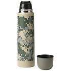 Maxam® 25oz (.74L) Double Wall Thermos Bottle with Digital Camo   NEW 