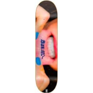  Girl Biebel Down For Life Skateboard Deck   8.0 Sports 