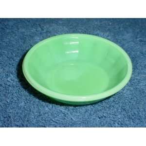  Vintage Toy Akro Agate Lg Interior Panel Green Luster Bowl 
