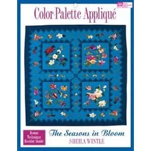   Color Palette Applique The Seasons In Bloom Arts, Crafts & Sewing