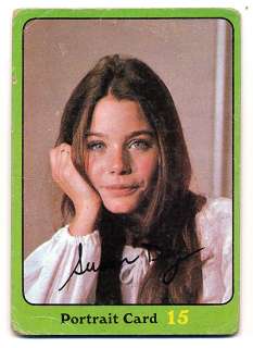   1971 Topps GREEN Portrait Card 15 #56 SUSAN DEY as Laurie  