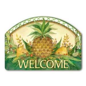  Welcome To Our Home Pineapple & Pears Yard DeSigns 