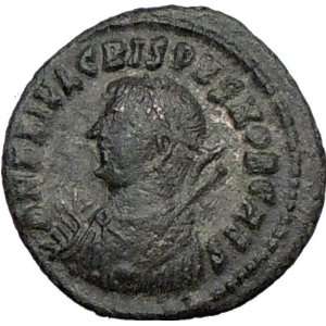  CRISPUS Caesar 324AD Ancient Authentic Genuine Roman Coin 