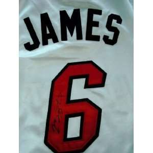 LeBron James Signed / Autographed Miami Heat Game Model Jersey  