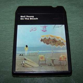 Neil Young On The Beach 8 Track Tape TESTED  