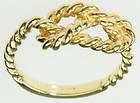 LADIES 14K SOLID YELLOW GOLD CURVED WEDDING BAND ESTATE RING J248023 