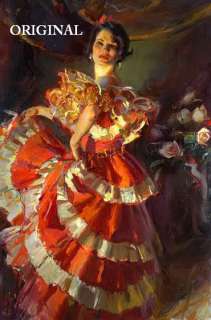 Flamenco Dancer Cross Stitch Pattern Spanish Hispanic  