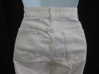 BIG STAR White Denim Bootcut Jeans Pants Bottoms SZ 28R  