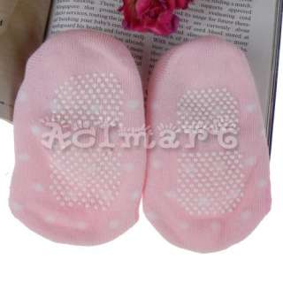 Baby Anti slip Ankle Socks Slipper Shoes Boots Rabbit  