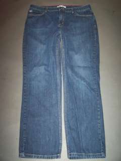 WOMENS TOMMY HILFIGER CLASSIC JEANS SIZE 12 X 29.5 2190  