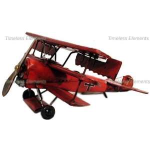  Small 1917 Forkker Red Barron Airplane Model