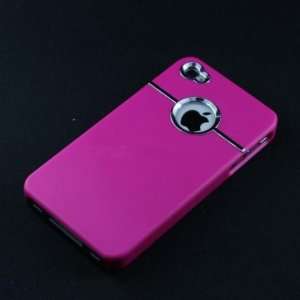  LCE(TM)DELUXE COVER CASE W/CHROME for iPhone 4 4G 4S Hot 