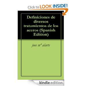   aceros (Spanish Edition) jose mª alarte  Kindle Store