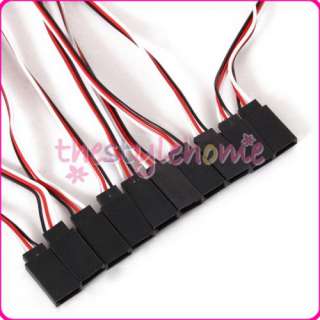 NEW 10pcs 320mm Servo Extension Lead Wire Cord Cable FOR RC Car Plane 