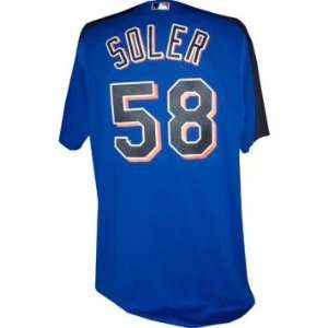  Alay Soler #58 2006 Game Used Batting Practice Jersey 