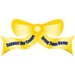  Support Our Troops Bow Magnet