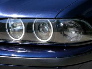 97 00 BMW E39 OEM HEADLIGHT LED ANGEL RING+WIRE DEPO M5  