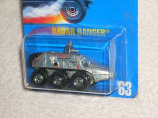 Hot Wheels 1991   94 Radar Ranger #63 Met Silver  