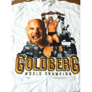 WCW Goldberg World Chamption T Shirt Size Large