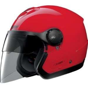  Nolan N43 N COM Helmet , Color Corsa Red, Size XL 
