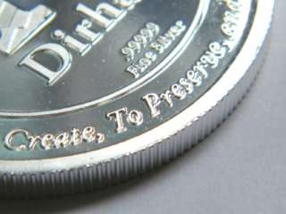 10 dirham silver coin .99999 purity. The finest Silver Dirham in the 