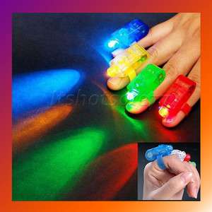 LED finger lights Bright rave party dance fun Glow  