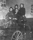   RP  Female Uniformed Youth  BDM  Maiden  Girl  Horse Carriage  1944