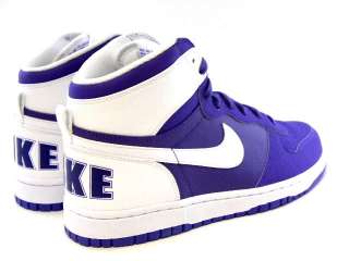 Nike Big Dunk High Purple/White Nubuck Hi Men Shoes sz  