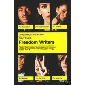  Freedom Writers Ver C Double Sided Original Movie Poster 