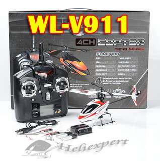 New WL V911 GYRO Mini 2.4G 4 Channels Single Blade Helicopter (W 
