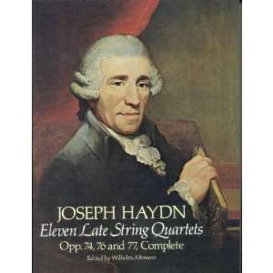  Haydn, Franz Joseph   11 Late String Quartets, Op. 74, 76 
