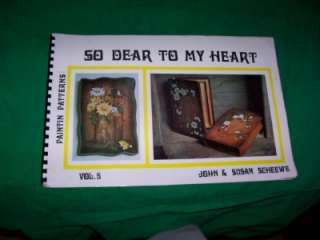 JOHN SUSAN SCHEEWE SO DEAR TO MY HEART FOLK ART BOOK v5  