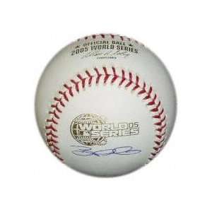 Brian Anderson Autographed 2005 World Series Baseball  