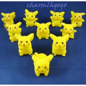 10pcs)set pikachu Anime Figures toy Pokemon+BOX  