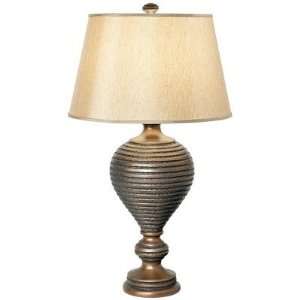  Color Wave Table Lamp in Obsidian Bronze
