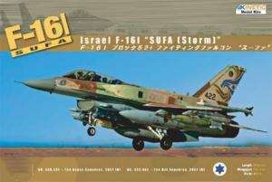 Kinetic 72001 F 16I Sufa Israel 1/72 Scale Model Kit 9588838160307 