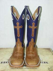 Anderson Bean Horsepower cowboy boots NEW HP1027 cross  