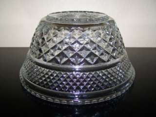 ITEM Vintage Anchor Hocking crystal glass punch bowl in the Wexford 