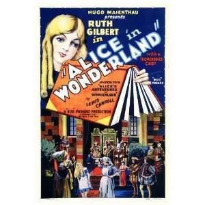 Alice in Wonderland Movie Poster (27 x 40 Inches   69cm x 102cm) (1931 