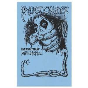 Cooper, Alice Music Poster, 11 x 17 