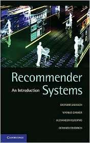 Recommender Systems An Introduction, (0521493366), Dietmar Jannach 